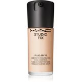 MAC Cosmetics Studio Fix Fluid SPF 15 24HR Matte Foundation + Oil Control matirajoči tekoči puder SPF 15 odtenek NC5 30 ml | Shoptok.si