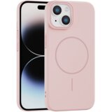 Apple rigid silicone magsafe maska za iphone 14 plus – roze | Eponuda.com