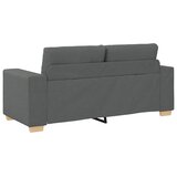  Dvosjed tamno sivi 180x77x82 cm tkanina | Shoptok.si