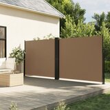  The Living Store Zložljiva stranska tenda taupe 160x1200 cm - Zložljiva Stranska Tenda, (21495844) Cene