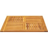 Stolna ploča 90x90x2,2 cm četvrtasta od masivnog drva bagrema | Eponuda.com
