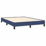  Okvir za krevet bez madraca plavi 140 x 190 cm od tkanine | Eponuda.com
