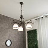  Luster na lancu RETRO II 3xE27/60W/230V crna patina | Eponuda.com