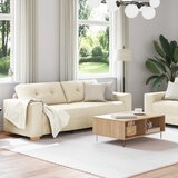 SOFA 2 kom. Bež Platnasta tkanina | shoptok.hr