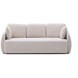 Kave Home Krem sklopiva sofa od šenila 225 cm Laira – Cijene