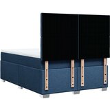 vidaXL Krevet s oprugama i madracem plavi 140 x 190 cm od tkanine | shoptok.hr