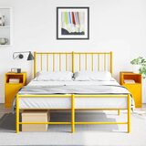  Noćni ormarići 2 kom boja senfa 34,5 x 39 x 62 cm čelični | shoptok.hr