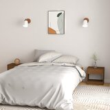 vidaXL Nočna omarica 2 kosa medeno rjava 40x31x40 cm trdna borovina Cene