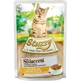 Cat Strips v omaki s piščancem in šunko 85 g vrečka