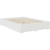  Krevetna konstrukcija Bijelo 140 x 190 cm Konstruirano drvo | shoptok.hr