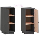  Komoda siva 34 x 40 x 75 cm od masivne borovine | shoptok.hr