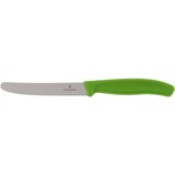 Victorinox Nazobčan nož za paradižnik z zaobljeno konico, dolžine 110/219 mm - zelen, (21563772) Cene