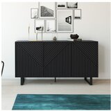 Marckeric Crna komoda 151x80x35 cm Peta – | shoptok.hr