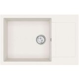  Umivalnica Bela 780 x 500 mm 80% Kvarc in 20% Smola - - Bela - 18.45 - 780 x 500 mm - 2025-vidaXL-Uvoz_2 | Shoptok.si