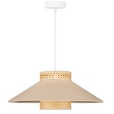  Duolla - Visilica na sajli RIO RATTAN 1xE27/15W/230V prečnik 45 cm bež/ratan | Eponuda.com