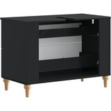  Kupaonski ormarić za sudoper ALKMAAR Crna 82 x 41 x 59 cm | shoptok.hr