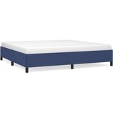  Posteljni okvir modra 200x200 cm blago, (20684222) | Shoptok.si