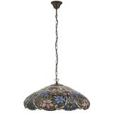 Endon 112193 - Luster na lancu Tiffany SULLIVAN 3xE27/60W/230V prečnik 57 cm | Eponuda.com