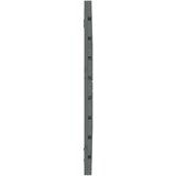  Stensko posteljno vzglavje sivo 81x3x63 cm trdna borovina, (20739597) | Shoptok.si