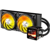 Darkflash DE240 PC KOMPLET VODNEGA HLADILNIKA 240 MM Z VENTILATORJI ČRNEGA OBLIKOVALCA, (5000348103) Cene