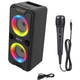Manta zvučnik FM, BT, 30W, disco efekti, HandsFree, mikrofon, baterija SPK816 | shoptok.hr