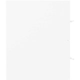 vidaXL Omarica za umivalnik bela 80x38,5x48 cm iverna plosca | Shoptok.si