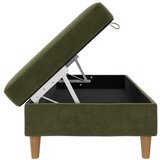 Støraa Zelen žameten tabure Lilly – | Shoptok.si