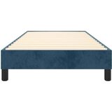  Okvir za krevet s oprugom tamnoplavi 90x190 cm baršunasti | Eponuda.com