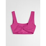 Sinsay Strukturalni gornji dio bikinija tipa beach top | shoptok.hr