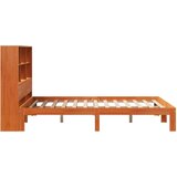  Krevet s regalom za knjige bez madraca 120 x 200 cm od borovine | shoptok.hr