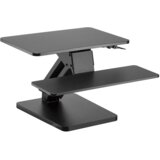 Maclean Desktop Stand for Keyboard, Monitor or Laptop, Gas Spring, Standing Up, Black, MC-882 | shoptok.hr