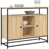  Komoda boja hrasta sonome 100 x 35 x 80 cm konstruirano drvo | shoptok.hr