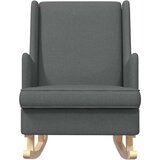  Ljuljačka Tamno siva 62 x 80 x 85 cm tkanina | shoptok.hr