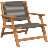  Vrtni namještaj 2 pcs Siva 67 x 78 x 73 cm Čvrsto drvo akacije | shoptok.hr
