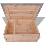  Hišica za Ježe 45x33x22 cm Les, (20751690) | Shoptok.si