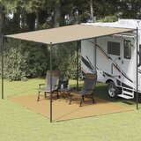 vidaXL Tepih za šator boja pijeska 300 x 400 cm HDPE | shoptok.hr