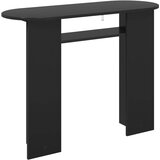  Konzolna stolica s pohranom Crni hrast 100 x 39,5 x 75 cm | Eponuda.ba