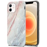 Cadorabo Case, združljiv z Apple v roza belem marmorju št. 21 - Zaščitni pokrov iz silikona TPU z vzorcem mozaika, (20570383) | Shoptok.si
