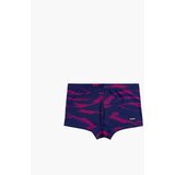 Atlantic Men's Elastic Swimming Boxers - Multicolored cene