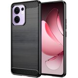 Techsuit Futrola Carbon Shield TPU za Oppo Reno13 F 4G/Reno13 F 5G/Reno13 FS 5G - Crna | shoptok.hr