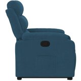  Naslonjač na podizanje plavi baršunasti | shoptok.hr