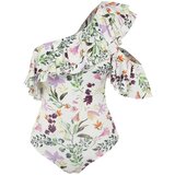 Trendyol Multicolored Floral Patterned Flywheel Detailed One-Shoulder Swimsuit Cijene