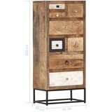 vidaXL Predalnik 45x30x105 cm iz trdnega predelanega lesa | Shoptok.si