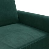  Fotelja tamnozelena 60 cm baršunasta | shoptok.hr