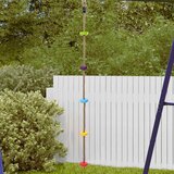 vidaXL Plezalna vrv za otroke s platformami 200 cm u
