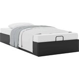  Otomanski okvir kreveta bez madraca crni 100x200cm umjetne kože | shoptok.hr
