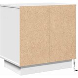  Noćni ormar Bijelo 50 x 34,5 x 50 cm. Konstruirano drvo | shoptok.hr