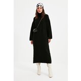 Trendyol Black Straight Collar Knitwear Dress | ePonuda.com