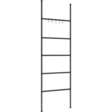  Ljestve za vješalicu za ručnike s 5 razina crne 58x175 cm željezne | Eponuda.ba
