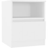 Noćni ormarići 2 kom bijeli 40 x 40 x 50 cm konstruirano drvo | shoptok.hr